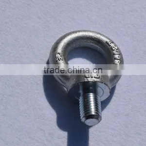 China Factory DIN580 M18 Forged Heavy Duty Galvanized Eye Bolt and Nut thumbnail-4