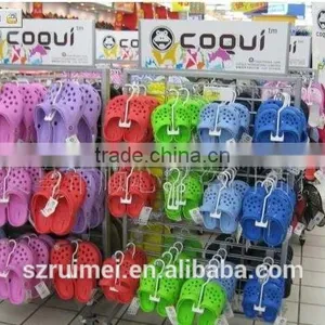 Metal Mobile 4 Sides Demountable Shoes Display Rack thumbnail-1