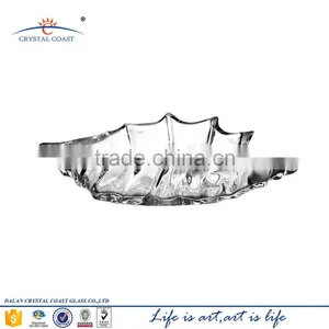 Hot Sale High Quality Seashell Shape Crystal Glass Sugar Bowl thumbnail-1