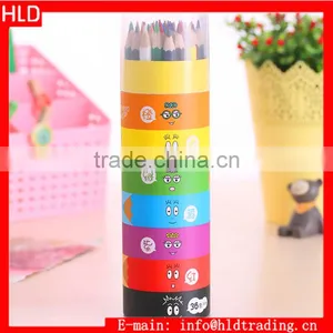 Factory Wholesale Anti Breaking Artist Quality 7 Inch Wood Water Colored Pencil Set thumbnail-2
