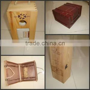 Hot Sale Wooden Wine Boxes Design thumbnail-1
