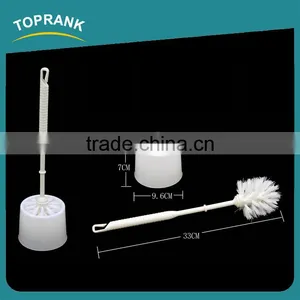 Toprank Amazon Hot Selling Plastic Cleaning Flush Toilet Brush Set Bristle Toilet Brush With Holder thumbnail-1