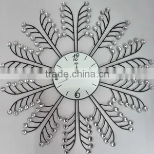 Decorative Metal Acrylic Wall Clock thumbnail-1