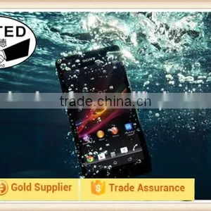 Waterproof Pouch Swimming Underwater Dry Bag Case for Mobile Touchscreen-Red thumbnail-1