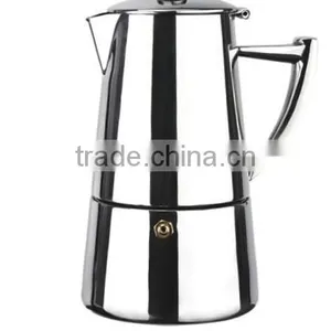 Factory Price 4/6cup Antique Metal Espresso Coffee Maker Moka Pots thumbnail-1