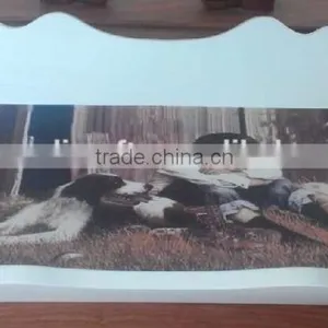 Black Wooden Special Food Tray thumbnail-1