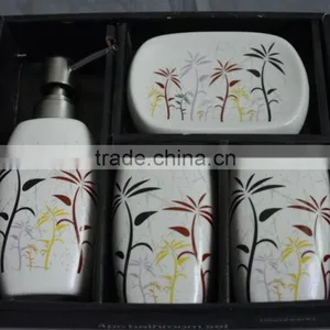 Ceramic Elegant Bathroom Accessories Bath Set thumbnail-1