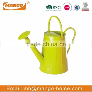 Stainless Steel Handle Oval Colorful Galvanized Metal Watering Can thumbnail-3