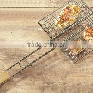 Wooden Handel Barbecue Holder /BBQ Tools thumbnail-1