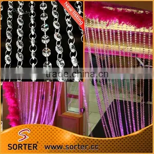 K9 Crystal Clear Hanging Bead Garland for Wedding Decorations thumbnail-2