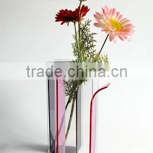 Wholesale Customized Chinese Classic Style Perspex Plexiglass Acrylic Flower Vase thumbnail-6