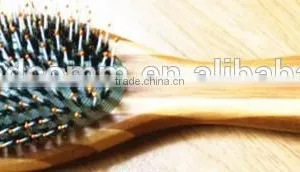 Boar Bristle Hair Brush ,Bamboo Brush, Massage Hair Comb, for All Hair Types thumbnail-1