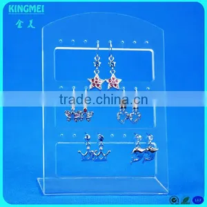Good Quality Promotional L Shape Acrylic Earring Display Stand thumbnail-6
