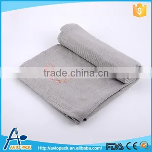 Good Quality Light Gray Comfortable Hotel Blankets in China thumbnail-1