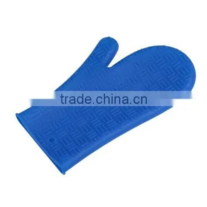Long Heat Resistant Silicone BBQ Grill Oven Gloves and Barbecue Mitts for Cooking, Baking, Smoking & Potholder Mitts thumbnail-1