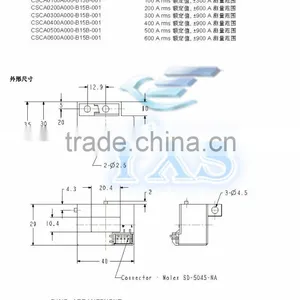 United States CSCA0500A000B15B01 CSCA0050A000B15B01 CSCA0400A000B15B01 CSCA0200A000B15B01 Current Sensor thumbnail-2