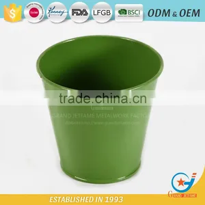 Garden Galvanized or Iron Giant Pots for Flower Galvanized Outdoor Metal Pots thumbnail-2