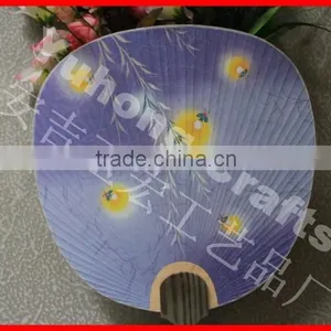 Traditional Japanese Round Fan thumbnail-2
