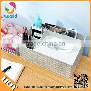 Cheap Promotional Plastic Tissue Box Covers White thumbnail-1