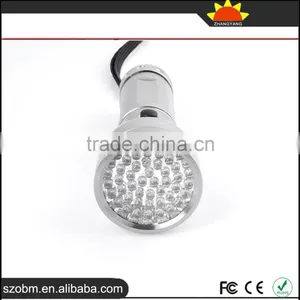 New Arrival OEM 51 LED 395nm UV LED Flashlight Purple/Black Light Torch ---- UV Flashlight For Money Detector thumbnail-3