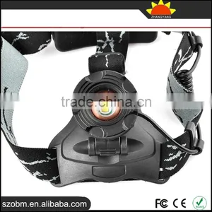 New Arrival K12 XM-L T6 LED 2000 Lumen Headlamp ,18650 Battery Zoomable Headlamp With Chargers thumbnail-3
