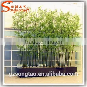 2016 China Home Decor Cheap Wholesale PU Artificial Lucky Bamboo Tree Price thumbnail-1