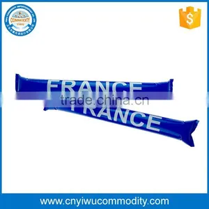 Promotional Custom Plastic Inflatable Team Cheering Sticks thumbnail-1