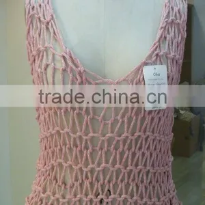 Cilia2713,handknit Tape Tank thumbnail-1