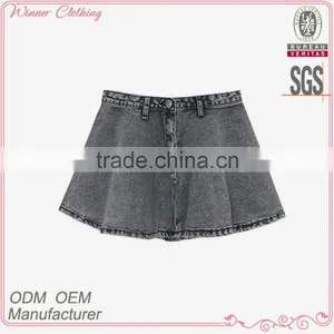 Garment Factory New Arrival Short Sexy Jeans Skirt thumbnail-1
