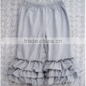 China Product and Low Price Wholesale Best Selling Boutique Cotton Ruffle Pants for Baby Kids for Spring and Autumn Wearing thumbnail-6