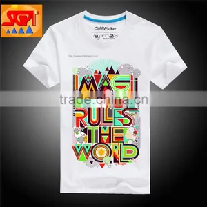 MEN'S T SHIRT PRINTING , SHORT SLEEVE, 100% COTTON thumbnail-2