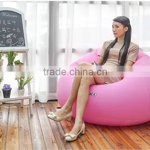 SF30 Inflatable Lounger Chair 210T Nylon Camping Waterproof Inflatable Air Sofa With Side Pocket thumbnail-4