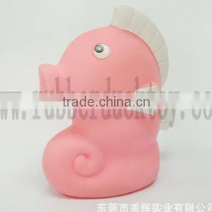 Rubber Sea Horse Bath Toy , Rubber Sea Horse Toy , Baby Seahorse Bath Toy thumbnail-1