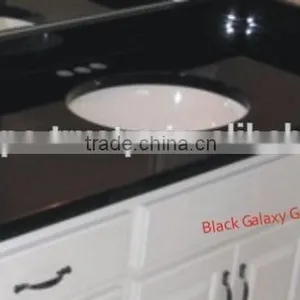 Black Galaxy Cut to Size Slab, Tiles & Stair Case thumbnail-4