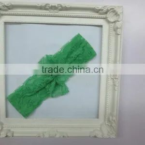 Fashionable Kids Type and Lace Material Baby LACE HEADBAND thumbnail-4