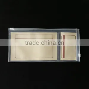 Custom Cheap EVA Pocket Transparent Planner Pouch With Zipper Top thumbnail-2