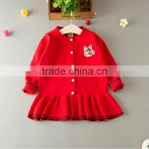 New Fashion Children Round Collar Long Sleeve Knitting Sweater Girl Pullover thumbnail-4