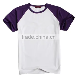 Round Neck Short Raglan Sleeves T-shirt for Promotion thumbnail-5
