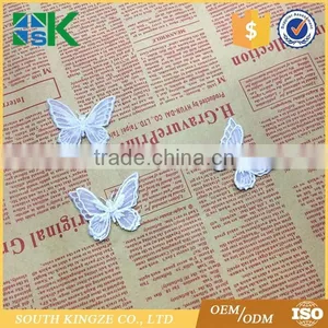 3D Butterfly Patch Iron on Sew Sticker Embroidery Home DIY Craft Accessory thumbnail-1