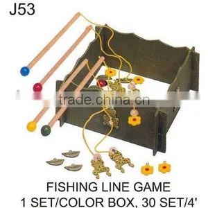 FOR KIDS(J53) FISHING LINE GAME thumbnail-1