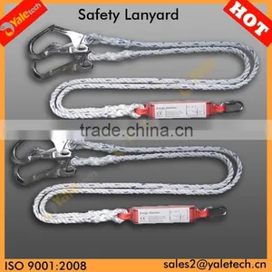 YL-E506 Double Energy Absorber Lanyard/safety Belt Rope thumbnail-1