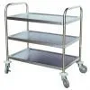Circular Pipe Stainless Steel Dining Cart(Europe Style ) thumbnail-1