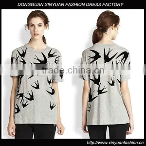 100% Cotton Graphic Print Boyfriend Tee thumbnail-1