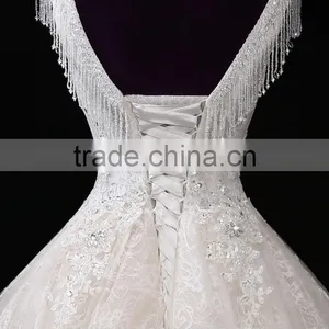 Wedding Gowns 2017 BridalNew Style Sweetheart Mermaid Chiffon Off-shoulder Mermaid Lace Wedding Dress A150 thumbnail-3