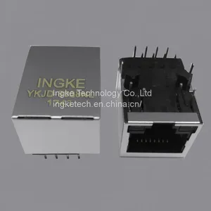 7499010211A YKJD-8008NL Through Hole 10/100 Base-T, AutoMDIX Industrial RJ45 Connector Jacks thumbnail-1