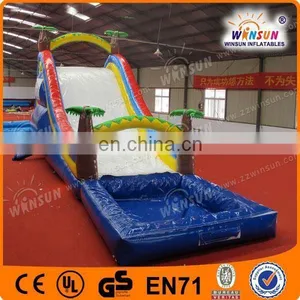 Animal Word Inflatable Slide for Kids in Amusement Park thumbnail-1