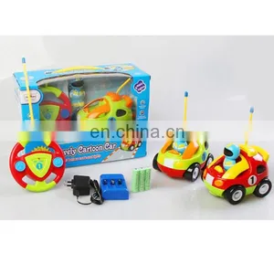 2 Channel Cartoon Remote Control Car With Music and Light thumbnail-6