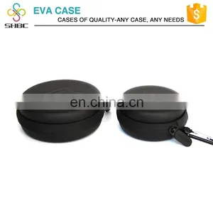Handsfree Earset Case, Zippered Earbud Case, EVA Earphone Hard Case thumbnail-3