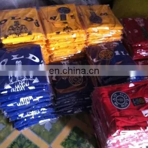High Quality Gold Gym Singlet / Custom 100% Cotton Gym Tank Top thumbnail-1
