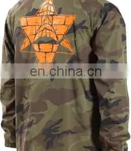 Coach Jackets - Custom Design Camo Flag Coach Jacket With Side Pocket in High Quality - Custom Style 2017 thumbnail-3